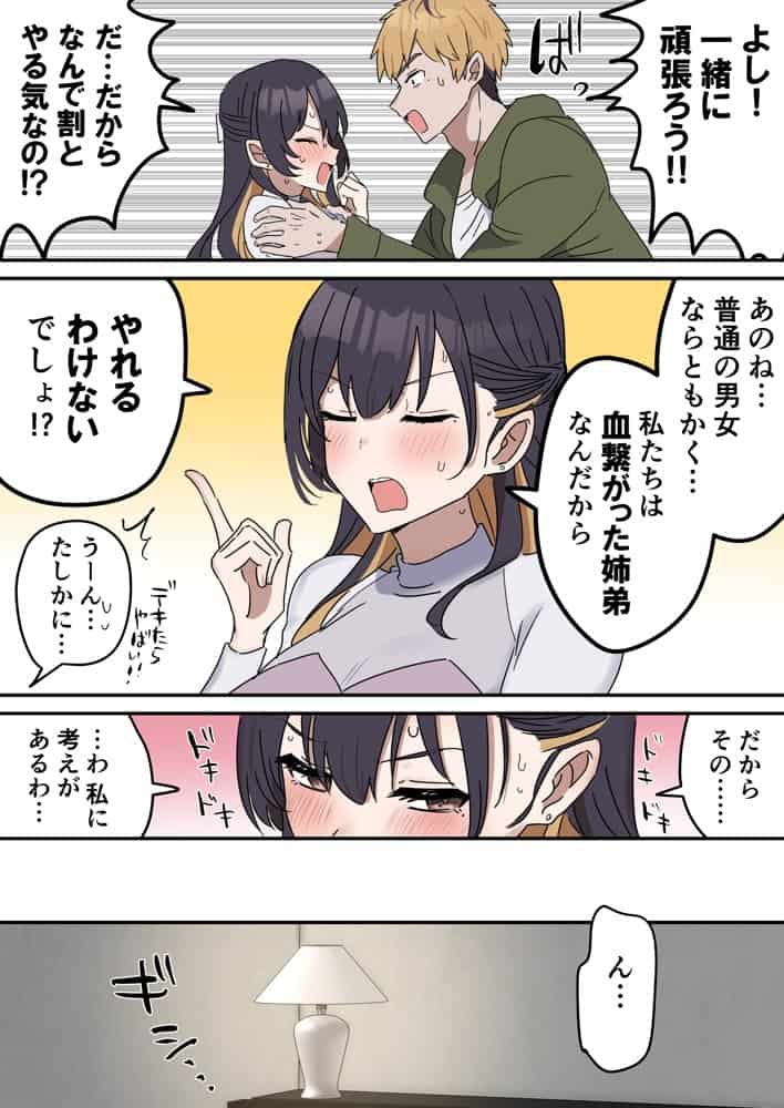 姉弟でシたらいけません