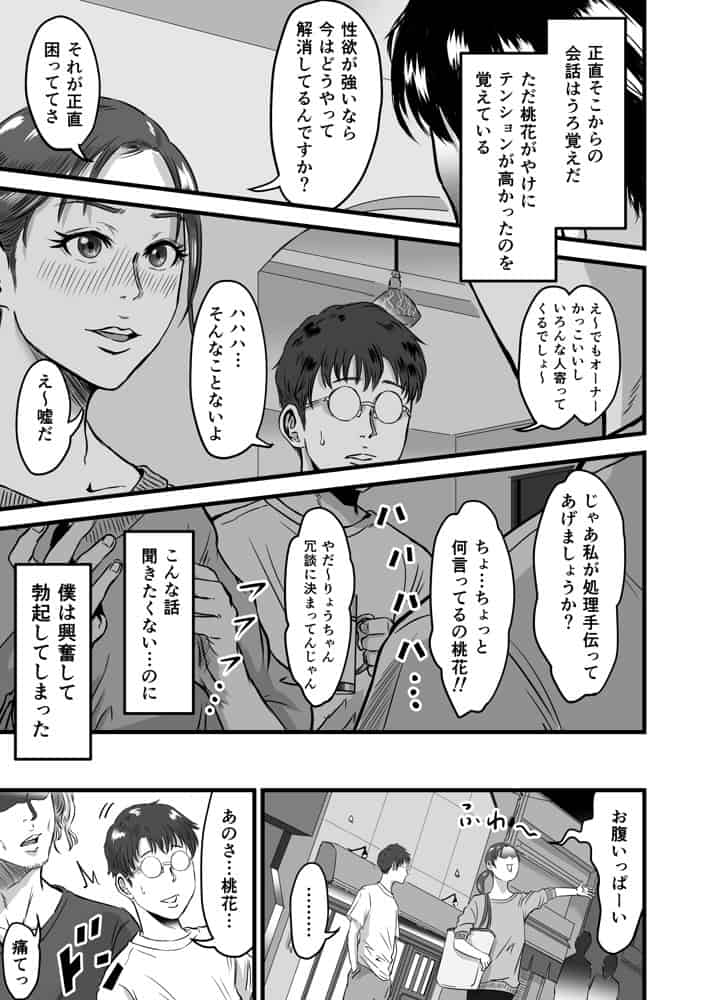 僕の彼女とオーナーとの関係について