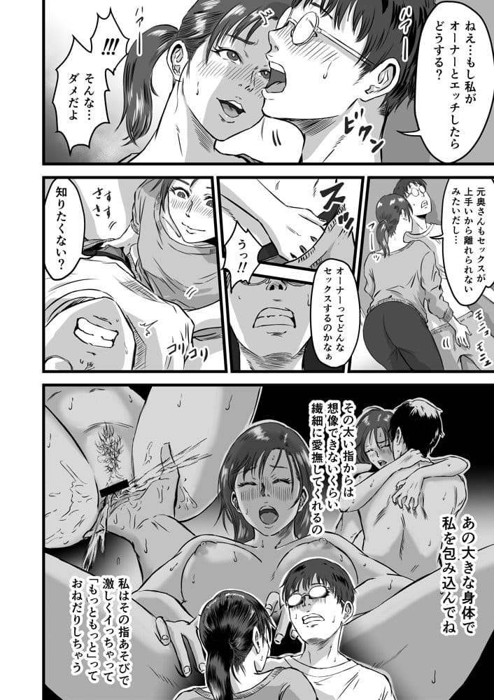 僕の彼女とオーナーとの関係について
