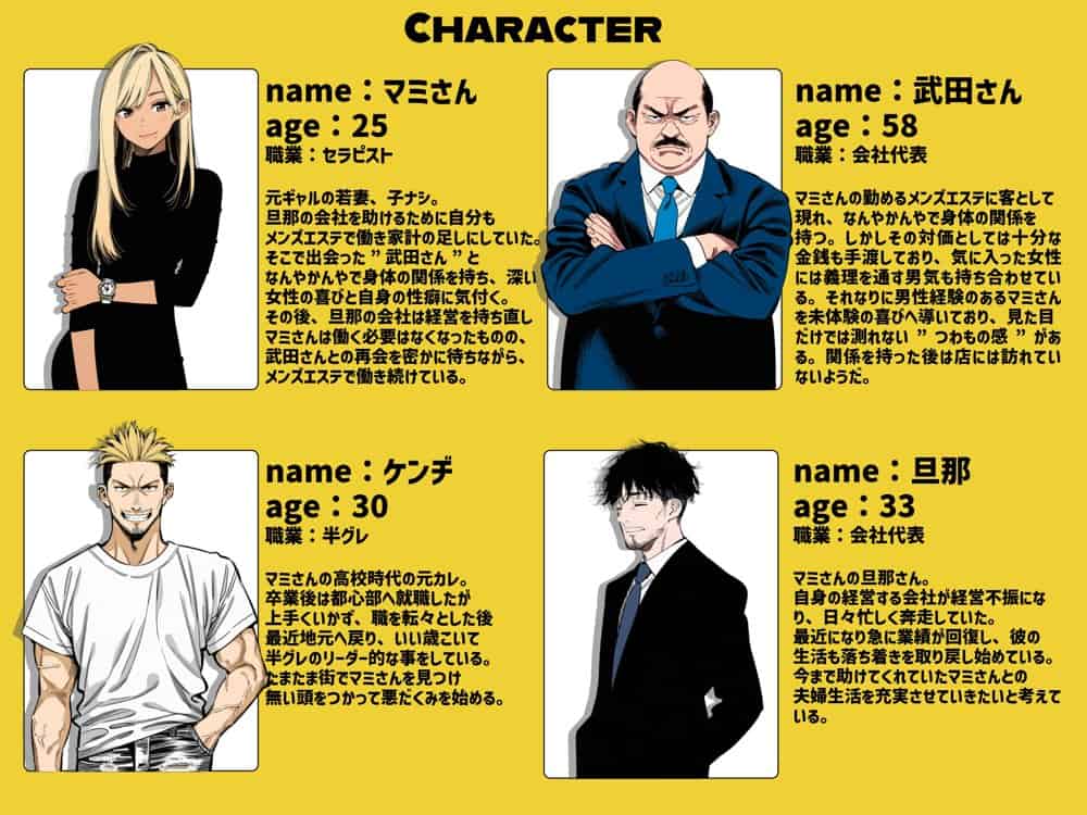 【続編:若妻マミさん2】人妻達の憂鬱  メンエス勤務の若妻マミさん2武田さんvs元カレ編