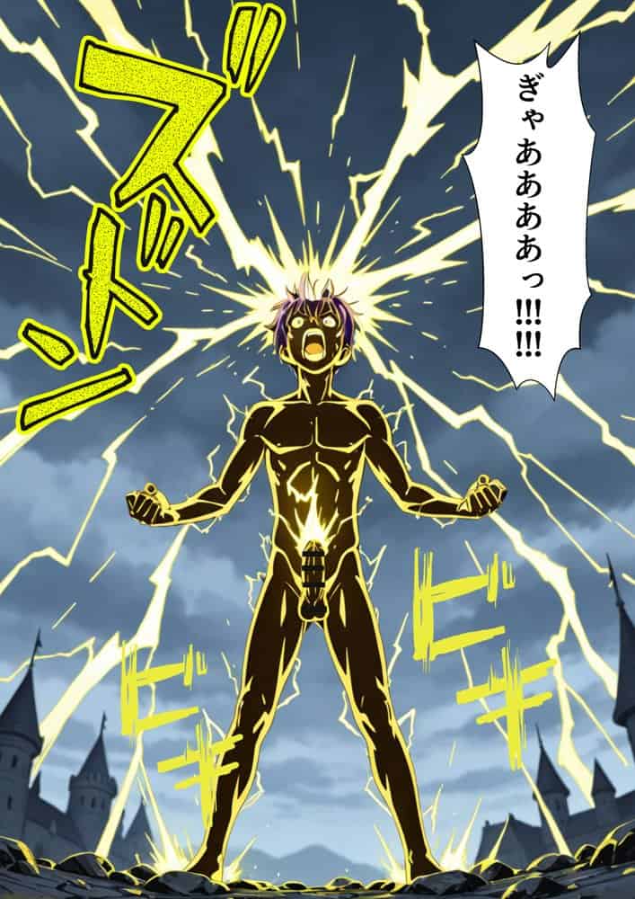 異世界召喚された最弱の雷魔法使い、体術で無双しまくり国へ復讐し、女全員を性奴●にした話