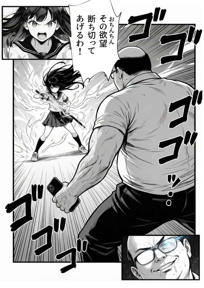 操作系チート能力に覚醒したメタボおじさんが最強スマホで美少女種付け性活