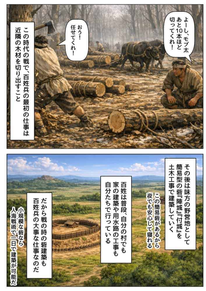 《戦の乱取り（略奪）》 戦国時代の農村に俺が転生したら、エロすぎた史実の話