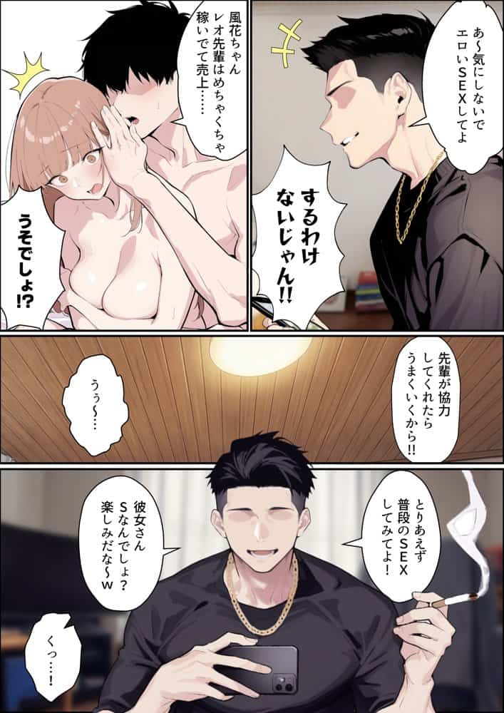 自認S実はドMなギャル彼女の疑似NTR動画配信で稼ぎます！（※疑似じゃなかった！？）