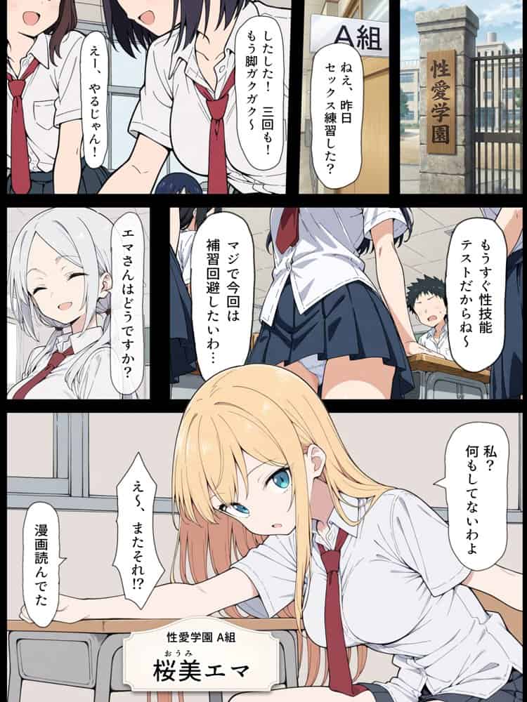 陰キャ転校生はセックス最強 – 仕組まれた性交祭編 –