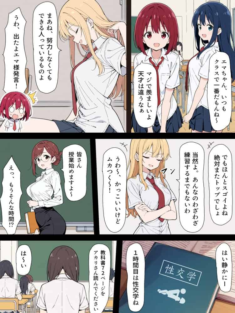 陰キャ転校生はセックス最強 – 仕組まれた性交祭編 –