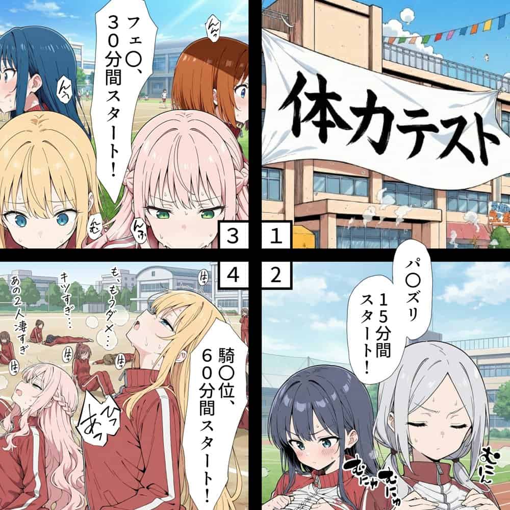 陰キャ転校生はセックス最強 – 仕組まれた性交祭編 –
