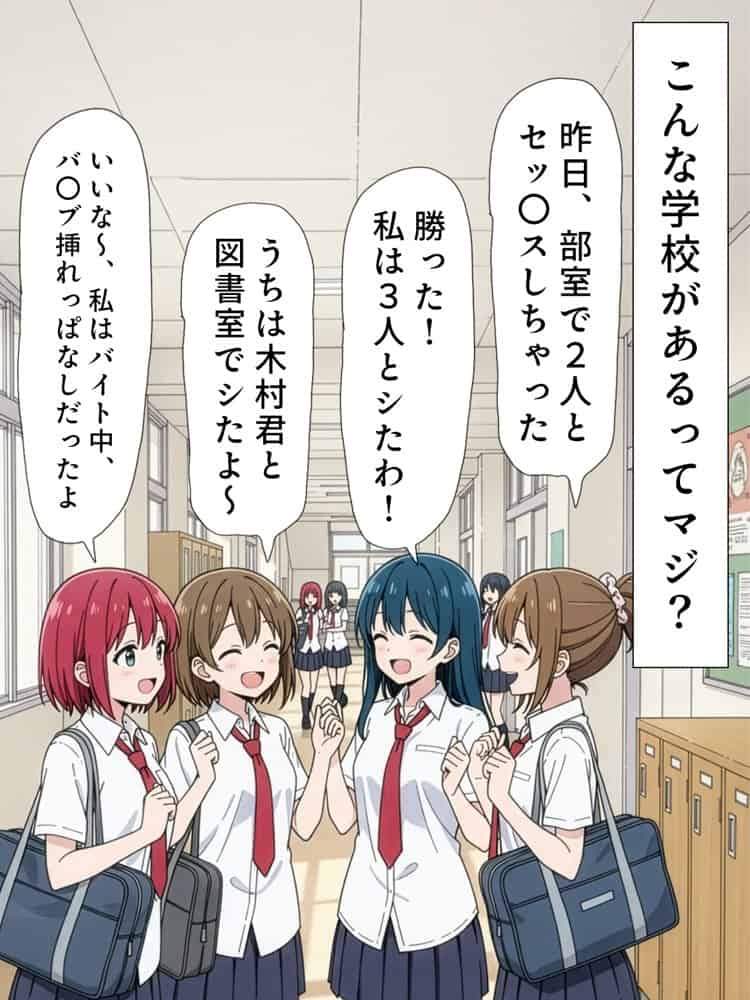 陰キャ転校生はセックス最強 – 仕組まれた性交祭編 –