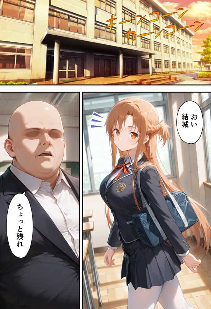 弱みを握られた俺の彼女が寝取られ堕ちるまで アスナ編