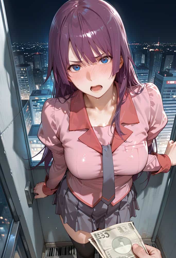 金持ちおじさんについていったら専属性奴○にされた件【ひ○ぎ＆つ○さ】
