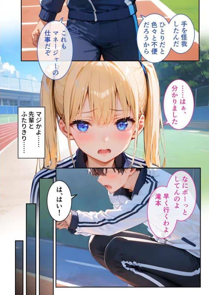 ツンデレマネージャーのオナサポえっち 〜さっさとイッてよ、ばかぁ！！〜 モザイク版