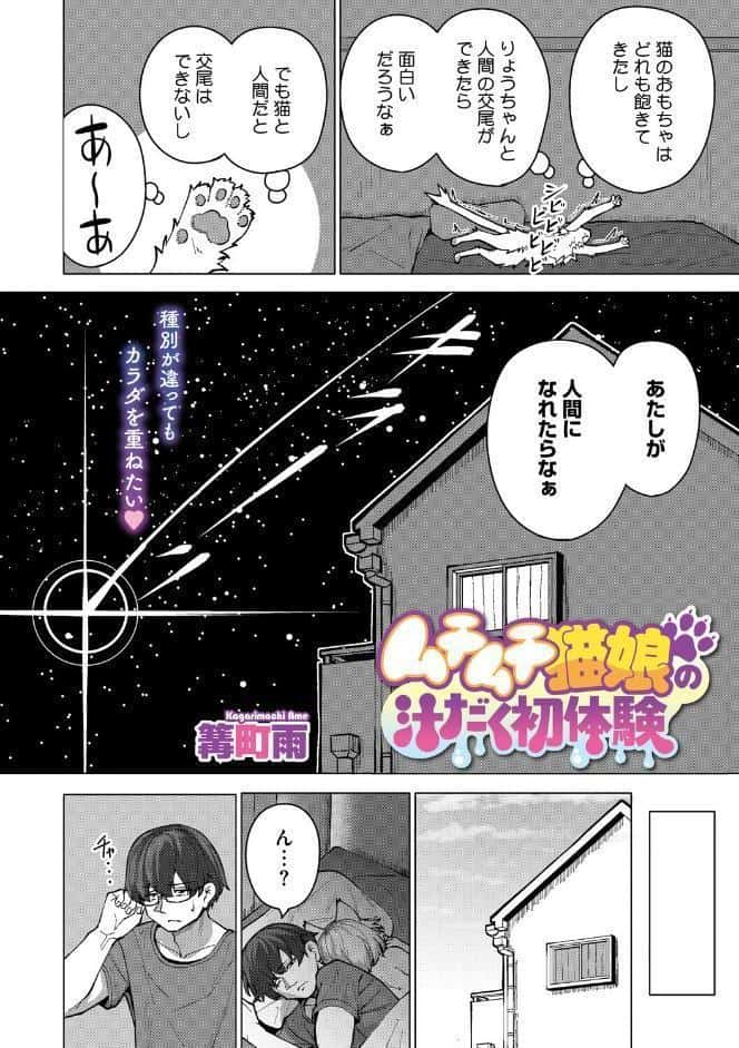 ムチムチ猫娘の汁だく初体験