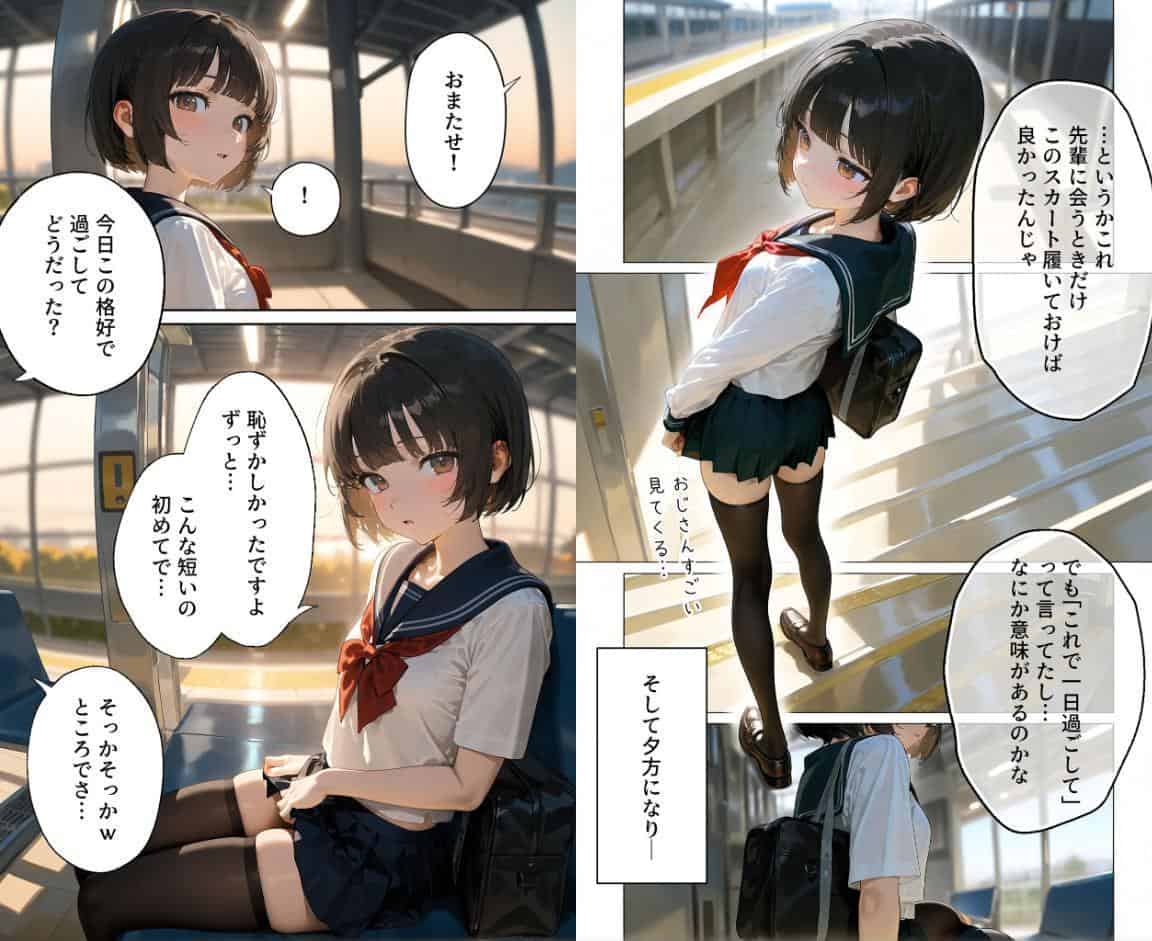 【実話】彼女を俺の性癖に染める過程〜後輩●●をエロ服で呼び出し〜【第二章】 モザイク版