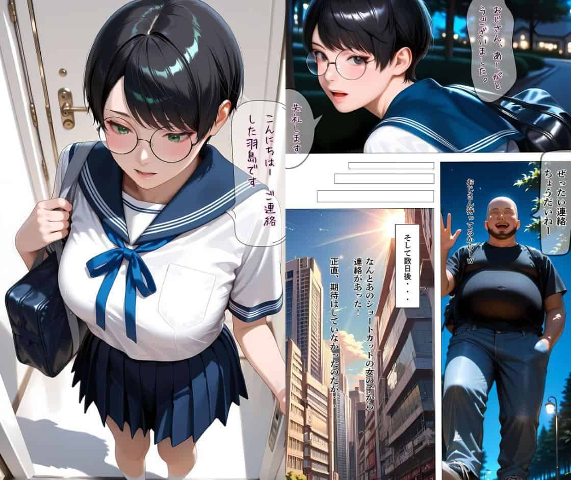 【純朴巨乳美●●パイ●リ編】水着撮影会のはずが、いつのまにかおぢさんち〇ぽに沼る話3 モザイク版