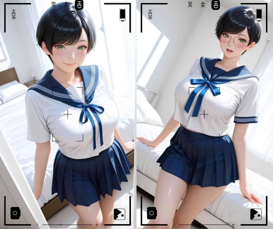 【純朴巨乳美●●パイ●リ編】水着撮影会のはずが、いつのまにかおぢさんち〇ぽに沼る話3 モザイク版