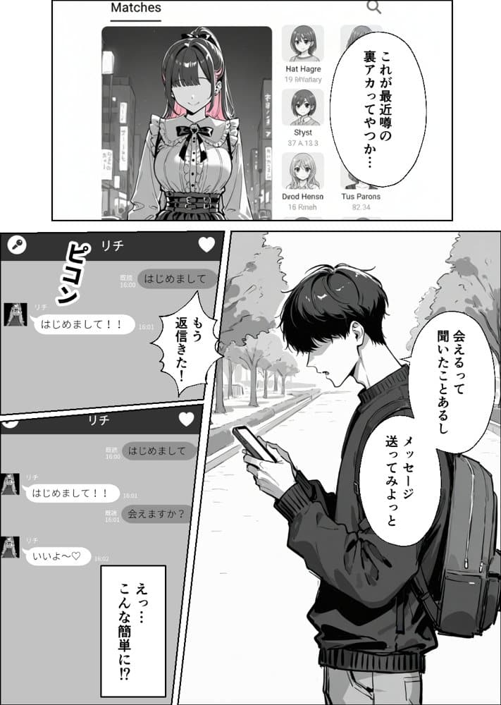 裏垢女子と会ったら大当たりの地雷系ギャルだった件