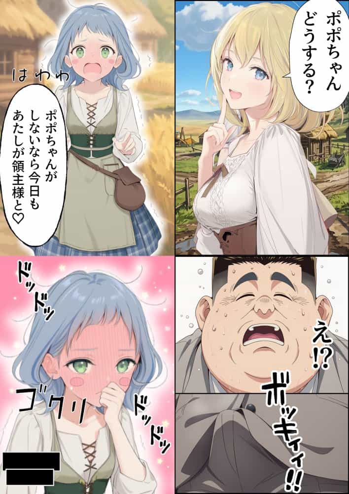 【異世界召喚】追放された種付けおじさん、辺境でハーレム悪徳領主になる