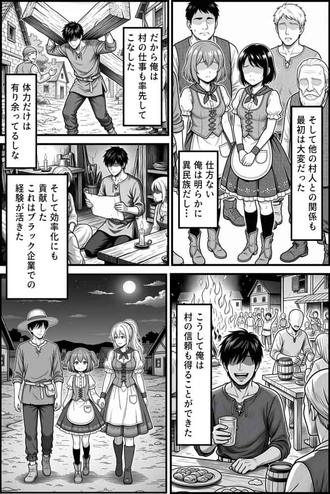 異世界転生して最初の村で子作りスローライフ
