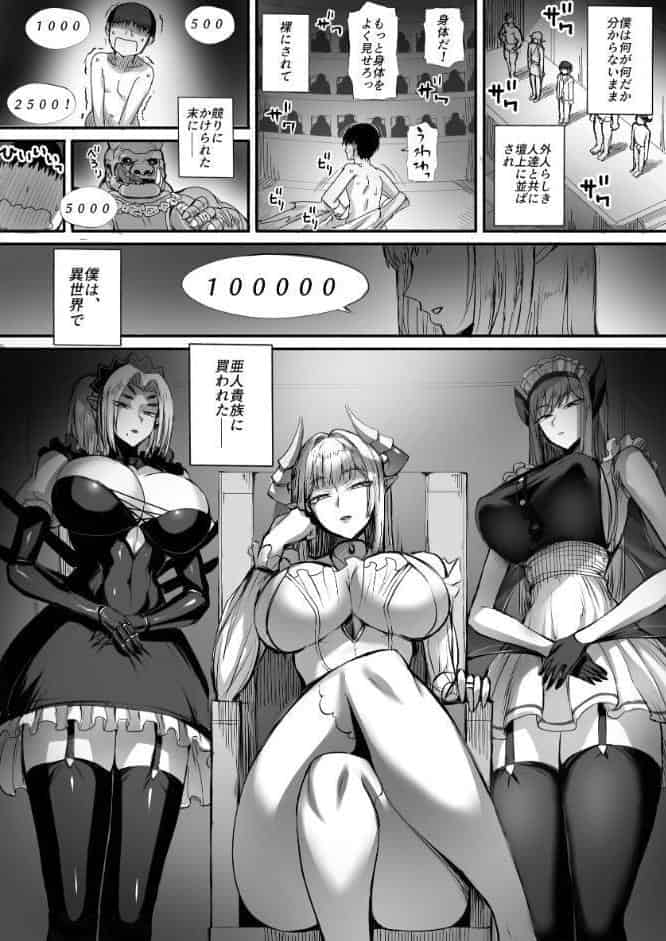 僕は異世界で亜人貴族に買われた