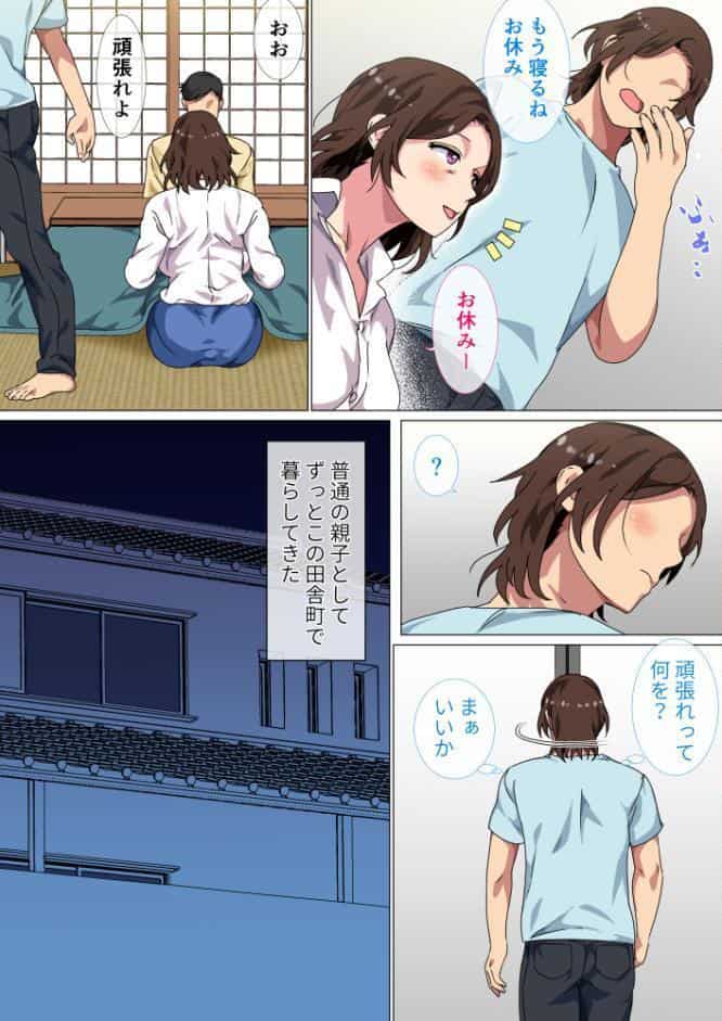 この田舎町には息子の成人式に母が童貞卒業させる行事がある 合冊版