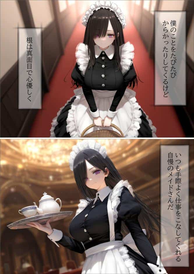 貴族メイドが悪辣侯爵に堕とされるまで モザイク版