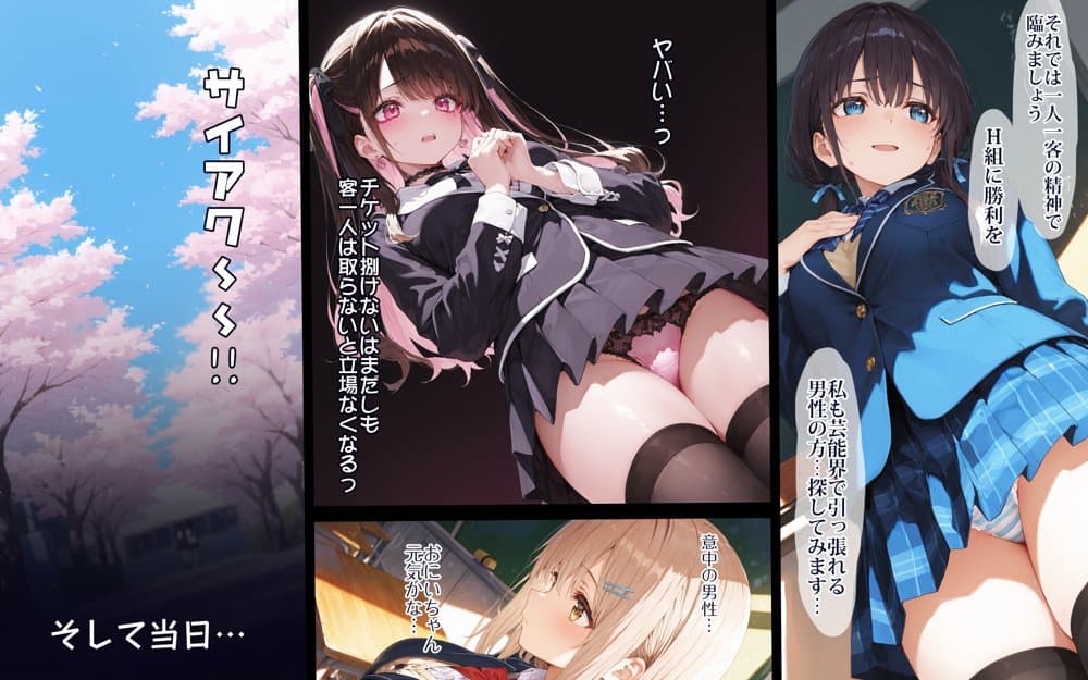 2年H組裏JKフーゾクやってま〜す☆【えちえち学園 愛乳祭】