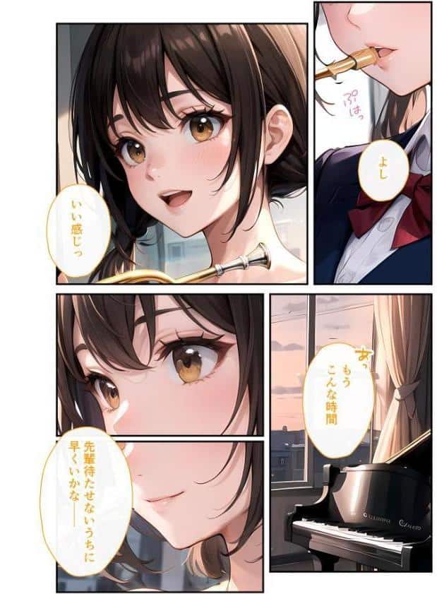 陰キャの僕、透視の力を手に入れる。第十六話 〜吹奏楽部のモテ同級生を寝取る放課後〜 モザイク版
