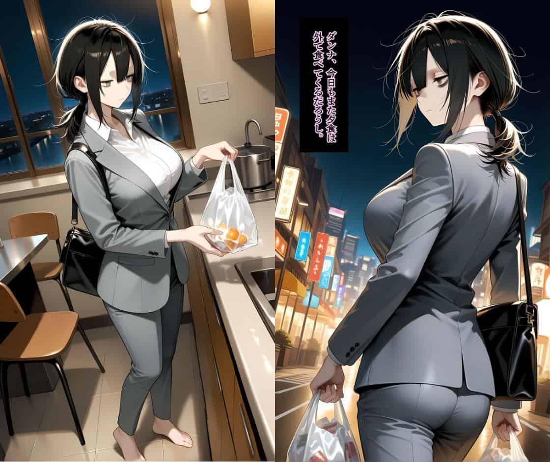 【浮気沼のおんなたち】vol.2 〜コスプレ不倫妻、朝香の場合〜 モザイク版