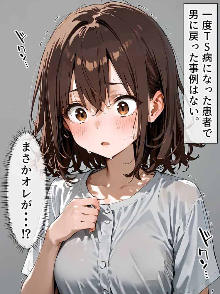 晴天艦女体化作品総集編 初期4作品＋フルリメイク版「TS病 心まで女に変わる瞬間」