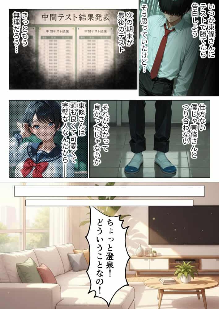 僕が絶対に敵わない学年ーの優等生と試しに生ハメしてみたら連続絶頂で理性崩壊した話