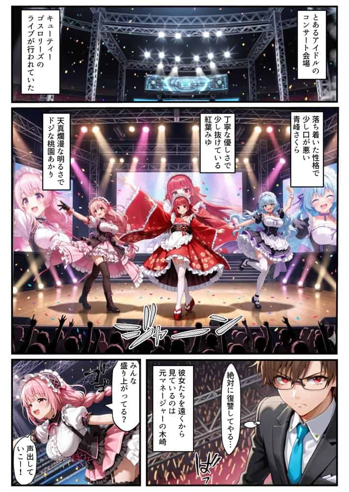 憑依されたゴスロリ服のアイドルたち〜乗っ取りによって洗脳が連鎖していく話〜