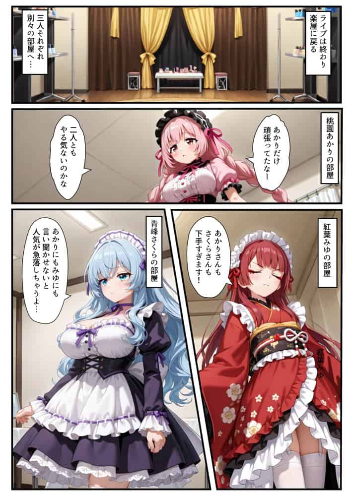 憑依されたゴスロリ服のアイドルたち〜乗っ取りによって洗脳が連鎖していく話〜