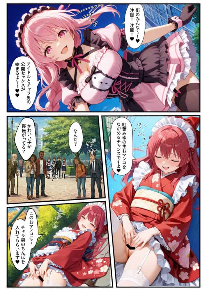憑依されたゴスロリ服のアイドルたち〜乗っ取りによって洗脳が連鎖していく話〜