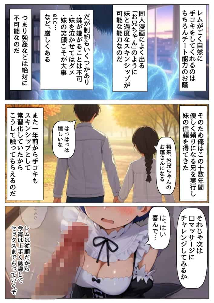 俺は大好きなリゼロのお兄ちゃんになる《セリフ有りCG版》〜《お兄ちゃんに転生》〜