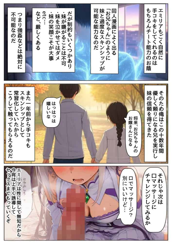 俺は大好きなリゼロのお兄ちゃんになる《セリフ有りCG版》〜《お兄ちゃんに転生》〜