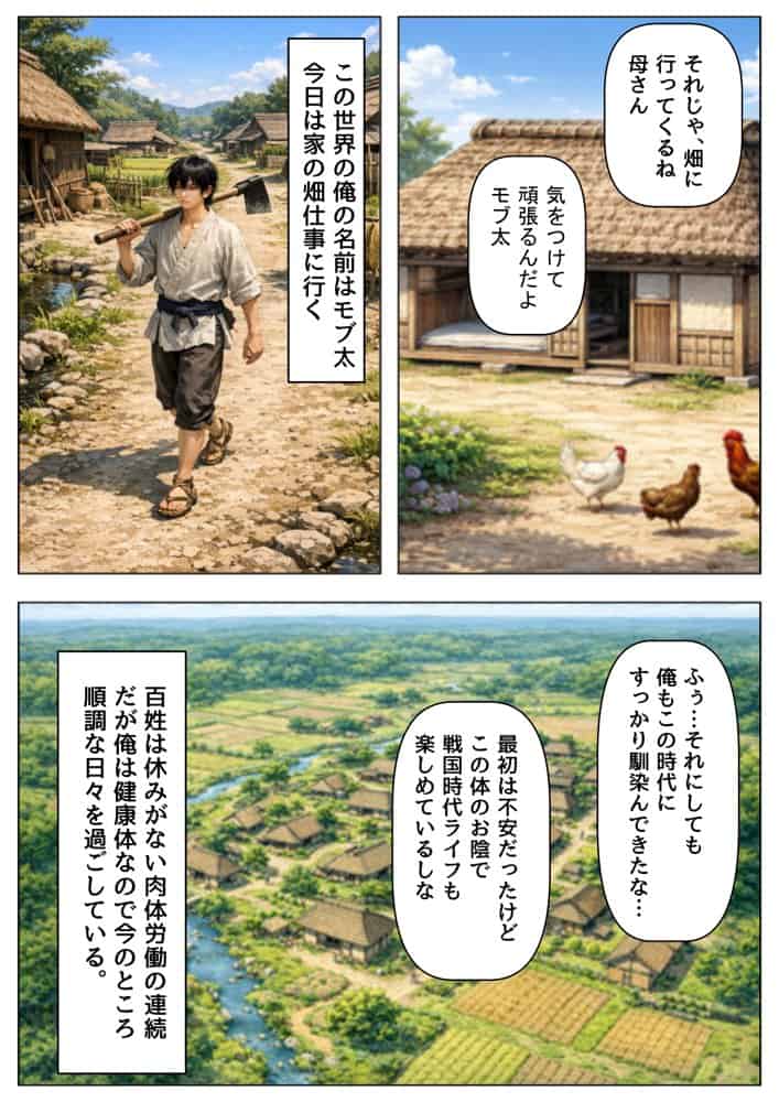 戦国時代の農村に俺が転生したら、エロすぎた史実の話 その1