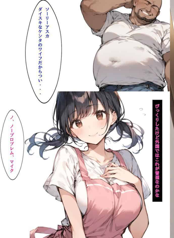 ミニマム爆乳妻NTRホームステイ モザイク版