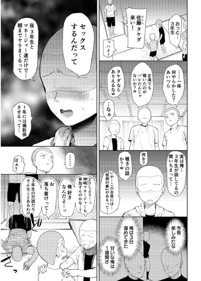 〇□学園野球部〜真夏の合宿中に種付けされる女子マネージャーたち〜 （1）【18禁】