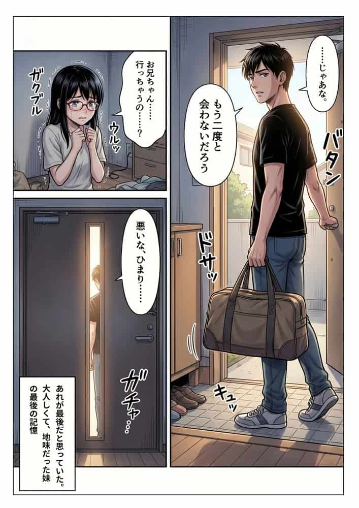 家出したギャル妹を助けたらガチ惚れされてイチャラブセックスした話
