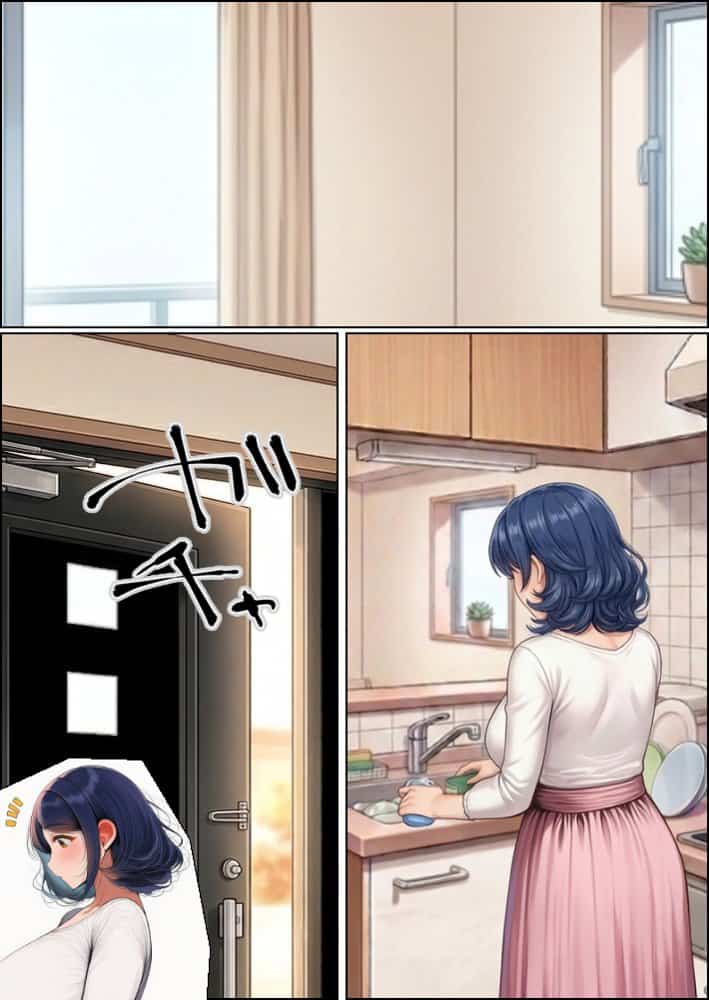 秘密のおばショタ 〜友母とのラブラブ交尾〜