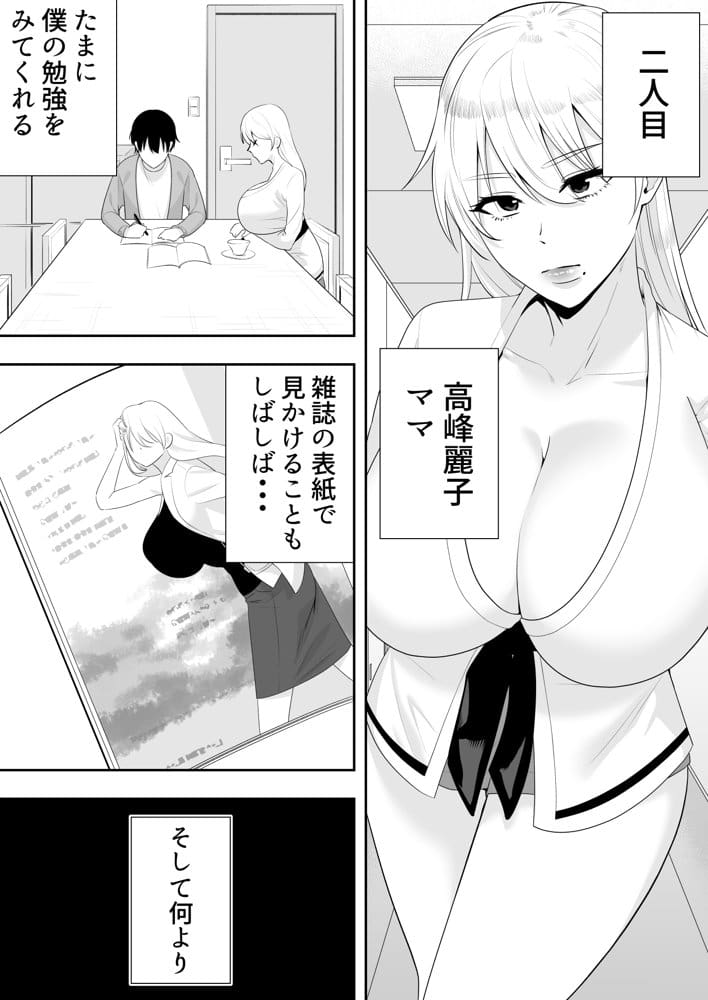 ママ友ハーレム〜僕ん家が欲求不満なおばさん達の溜まり場になってる件〜