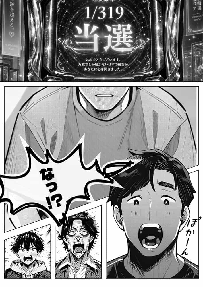 万枚でしか届かないはずの彼女を、俺は1回転で当てた