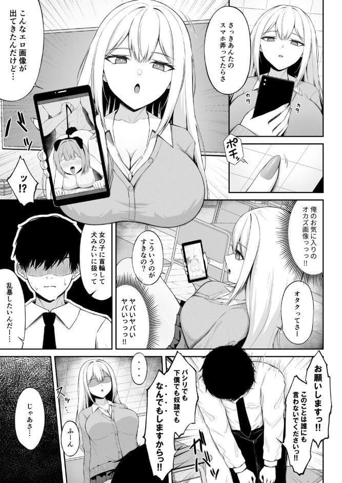 クラスの一軍ギャルは俺のかわいいペット