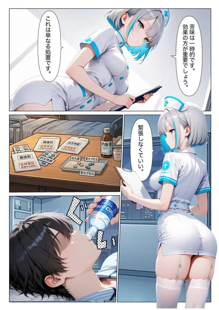 入院したらギャルナース達に性処理看護で搾精されまくる