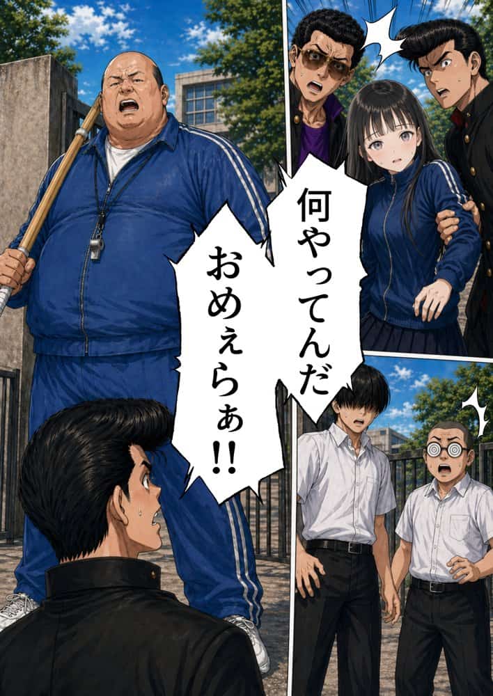【昭和編】想いを寄せていたクラスメイトが中年メタボ教師（BMI40）と肉体関係だった件