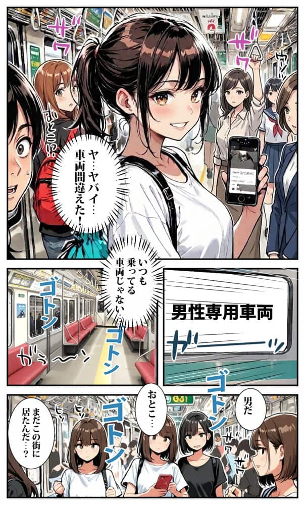 転校した学校は貞操逆転の学校だった3