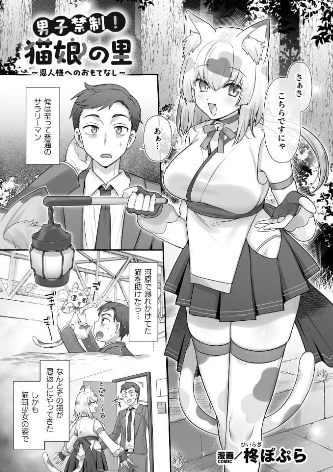 男子禁制！猫娘の里〜恩人様へのおもてなし〜【単話】