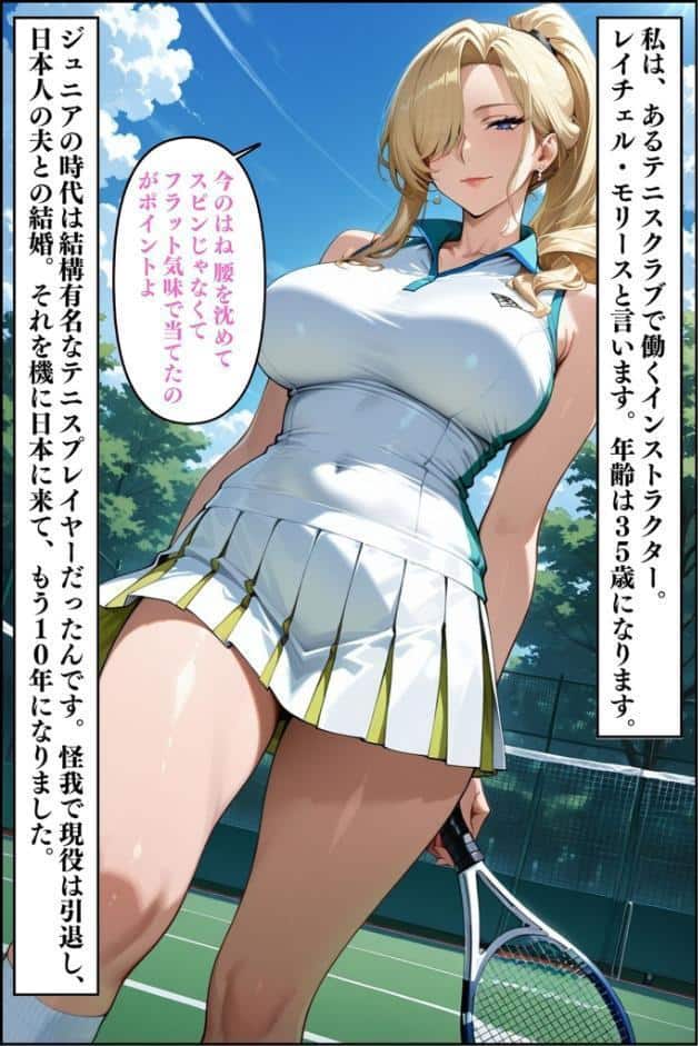 人妻ですが雌でした〜イきたくないのに醜顔アクメ テニスコーチが醜態晒した日〜 モザイク版