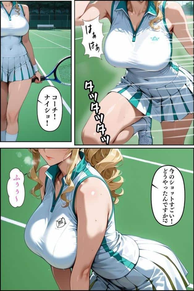 人妻ですが雌でした〜イきたくないのに醜顔アクメ テニスコーチが醜態晒した日〜 モザイク版