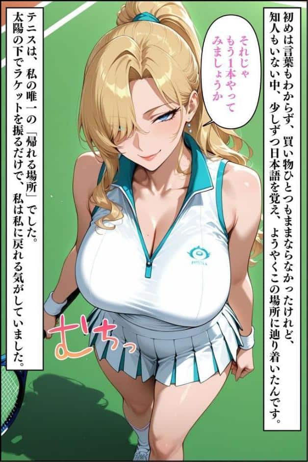 人妻ですが雌でした〜イきたくないのに醜顔アクメ テニスコーチが醜態晒した日〜 モザイク版